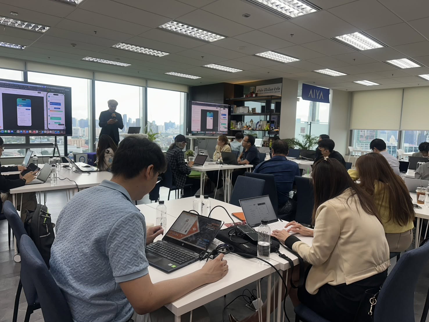 บรรยากาศ THE AI EMPIRE Workshop 2