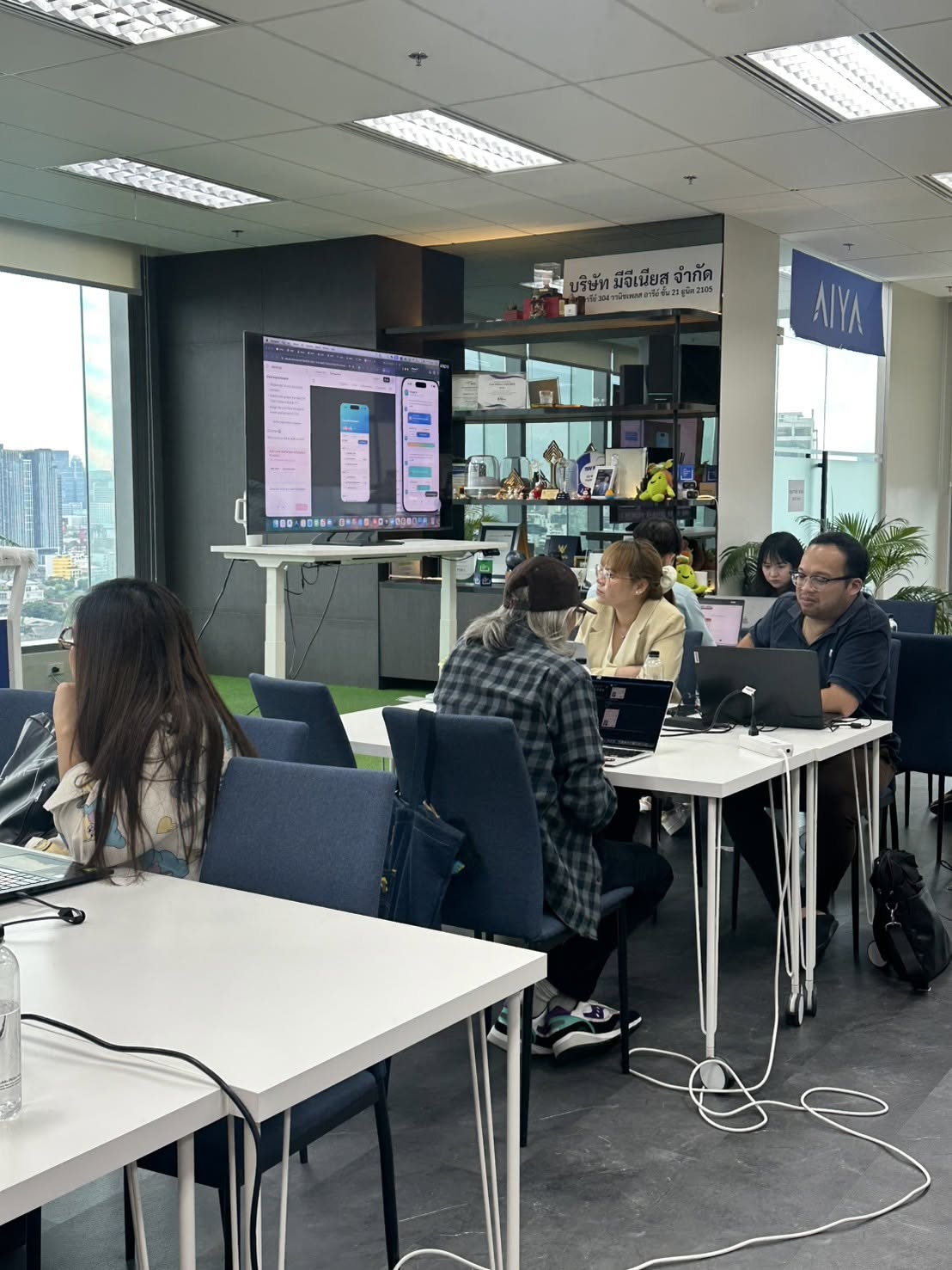 บรรยากาศ THE AI EMPIRE Workshop 4