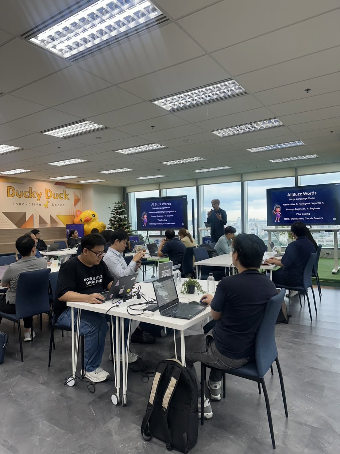 บรรยากาศ THE AI EMPIRE Workshop 5